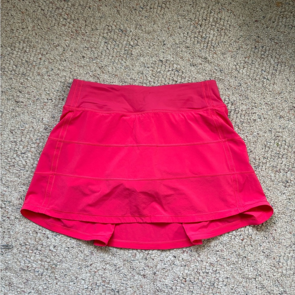 Lululemon Pace Rival Skort hot pink Tall